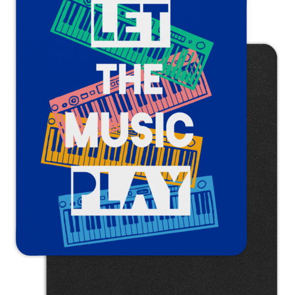 Let Music Play stylová podložka pod myš