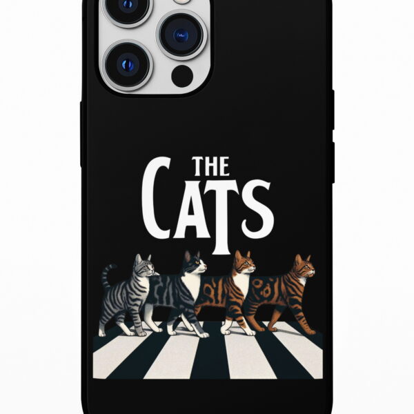 Abbey Purrroad | ochranné pouzdro na mobilní telefon iPhone, SAMSUNG