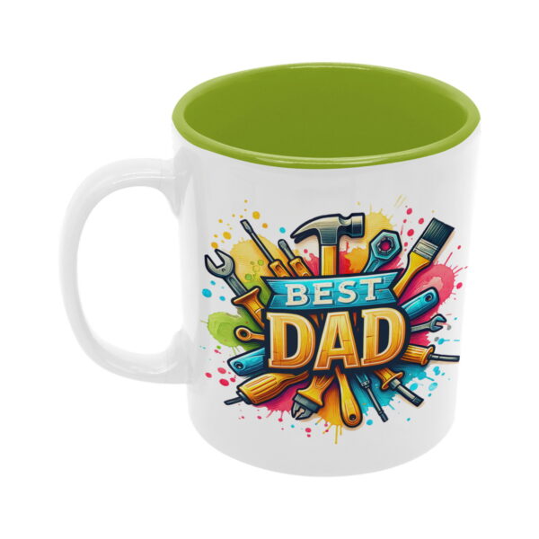 Best Dad Tools | keramický hrnek 330ml, různé barvy
