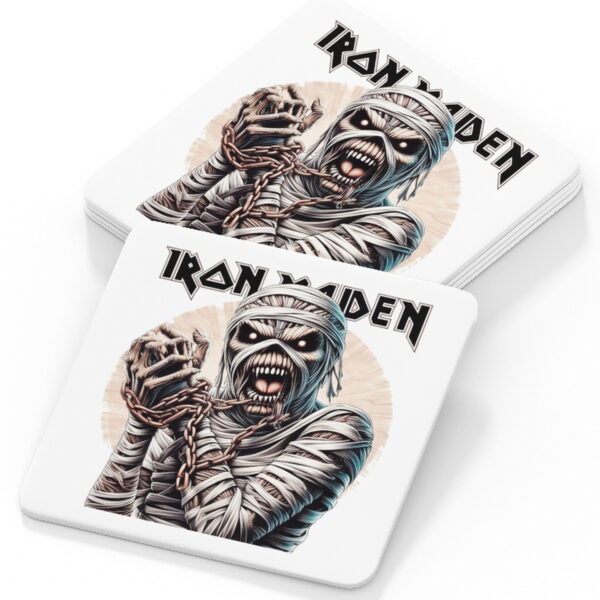 Iron Maiden #3 | podložka pod hrnek, sada 6 kusů
