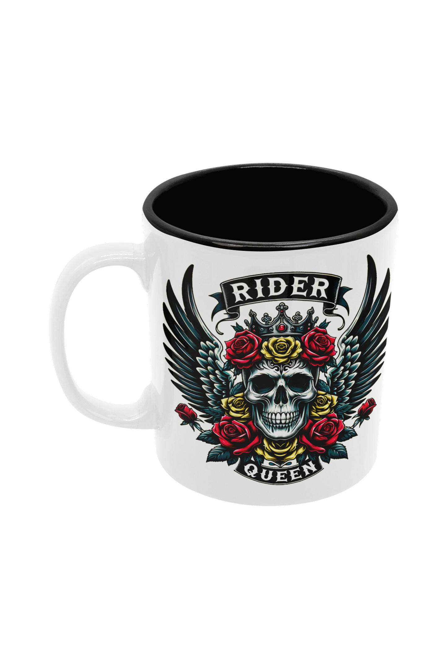 Rider Queen #1 printed mug 11oz BK mockup 1_resize
