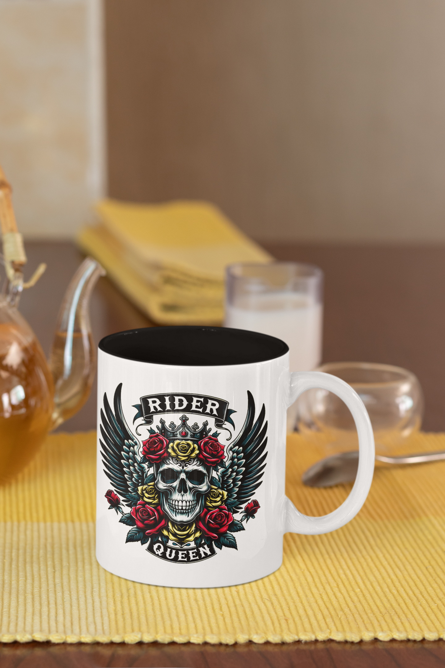 Rider Queen #1 printed mug 11oz BK mockup 2_resize