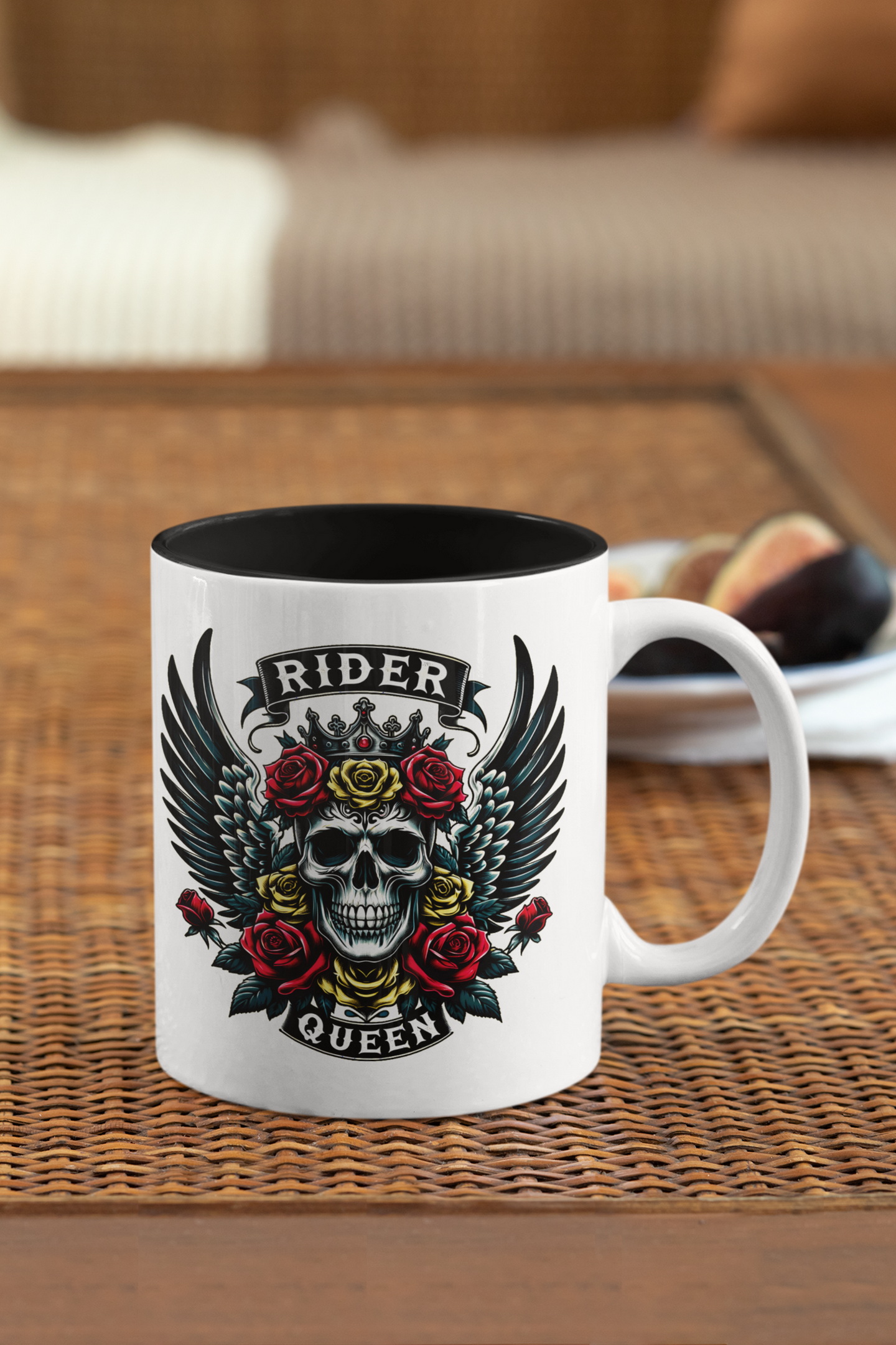 Rider Queen #1 printed mug 11oz BK mockup 3_resize