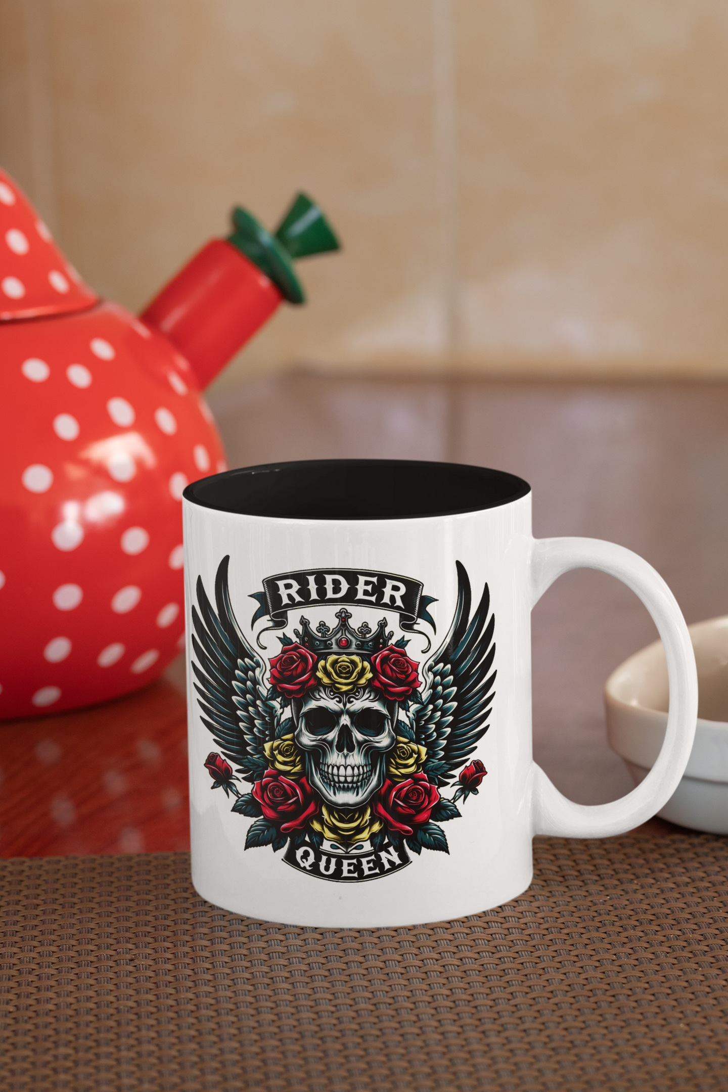 Rider Queen #1 printed mug 11oz BK mockup 5_resize