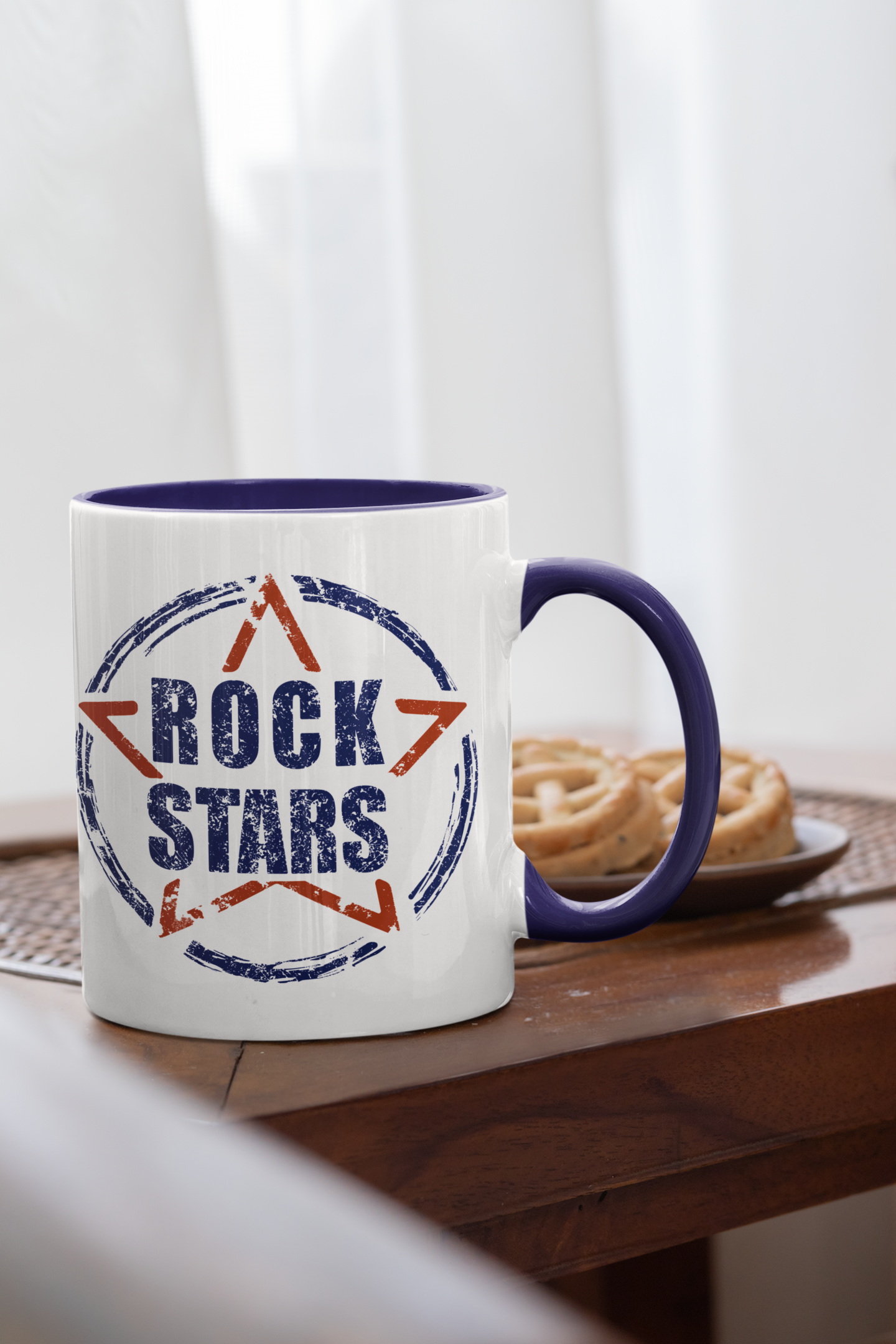 Rock Stars printed mug 11oz NAVY mockup 6