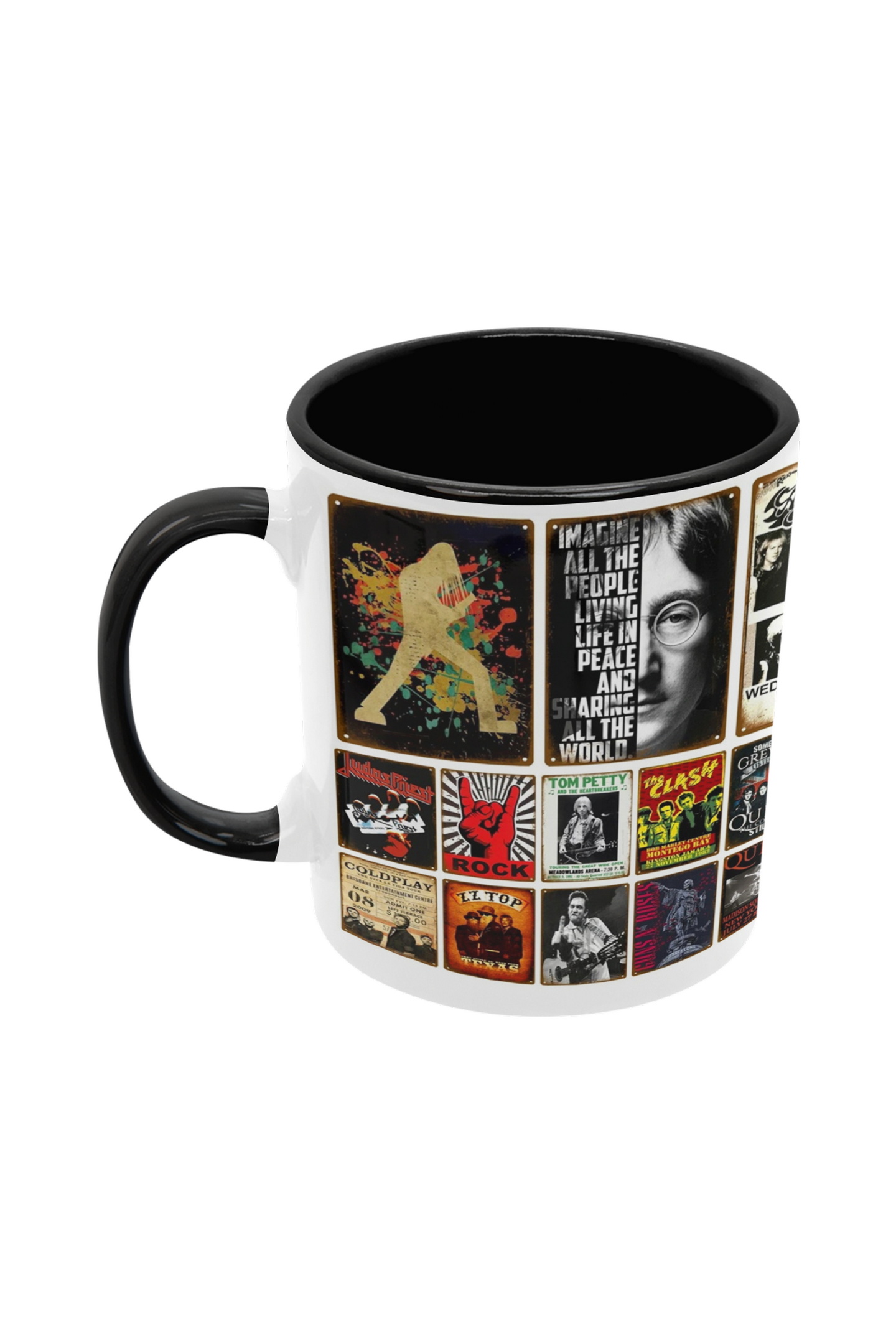 Rock and Roll Poster #1 BK printed mug 11oz mockup 1_resize