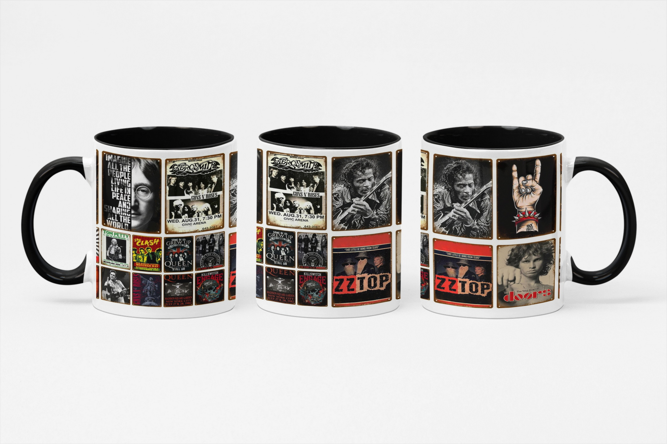 Rock and Roll Poster #1 BK printed mug 11oz mockup 7_resize
