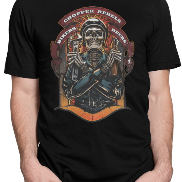 Chopper Rebels | pánské bavlněné tričko