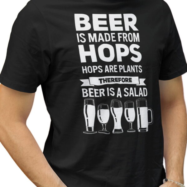 Beer Is Salad | pánské bavlněné tričko