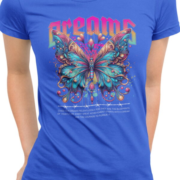 Butterfly Dreams | dámské bavlněné tričko