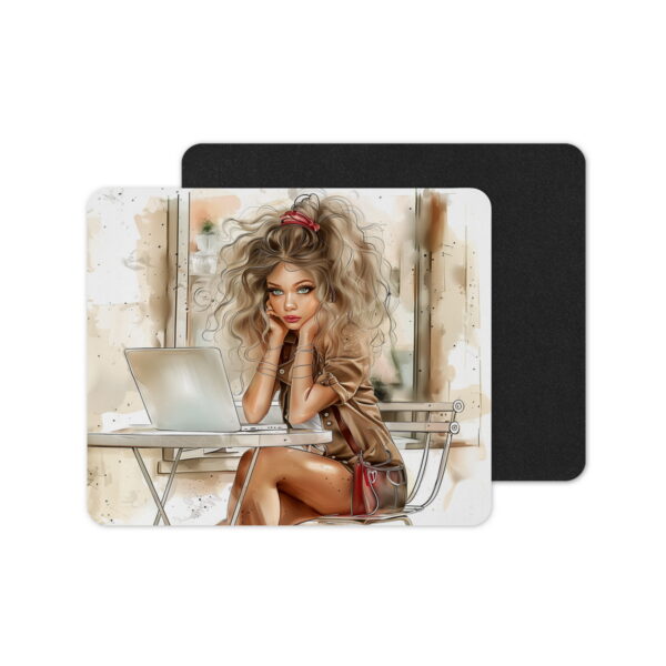 Boss Girl série | stylová podložka pod myš s obrázkem, více motivů