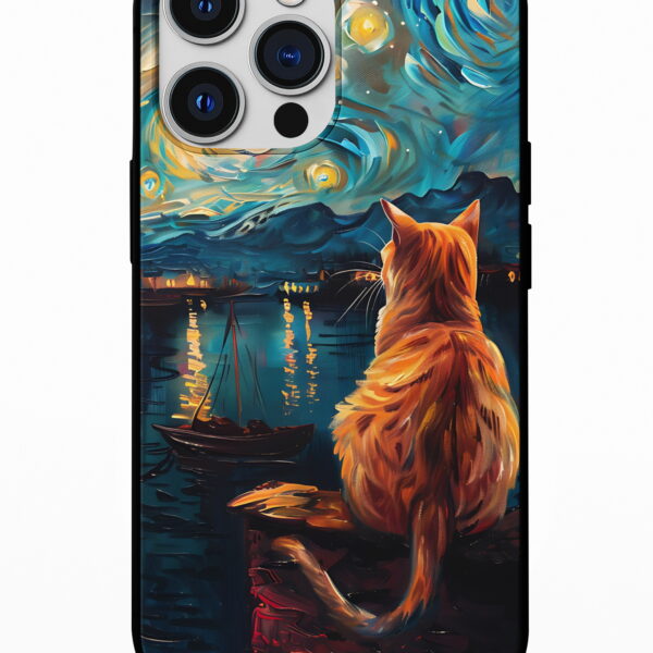 Noční kočka #1 | ochranné pouzdro na mobilní telefon