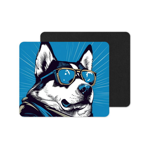 Pes Bobrillo | stylová podložka pod myš s obrázkem