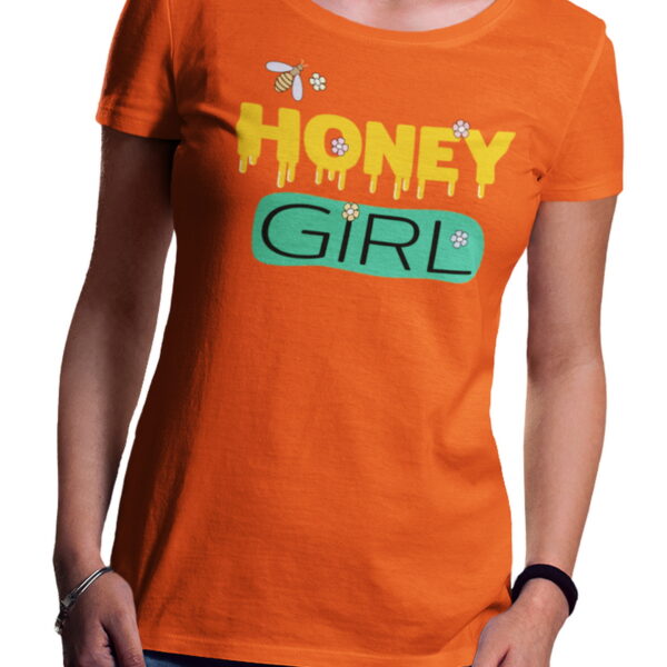 Honey Girl Bee | dámské bavlněné tričko